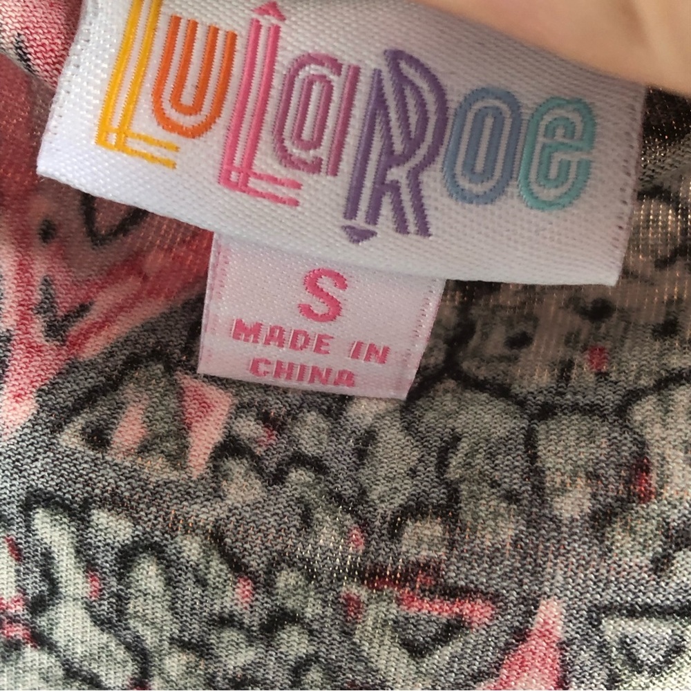 LuLaRoe Dress | Geometric Triangle Pattern | Size Small —#003 - Picture 6 of 9